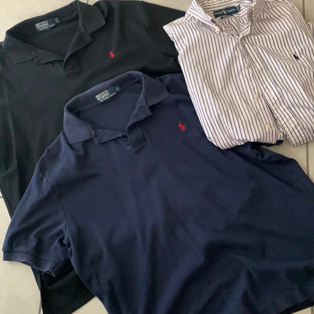 Ralph Lauren Mens Polo Large